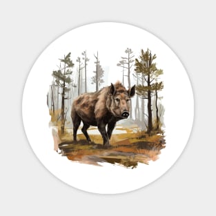 Wild Boar Magnet